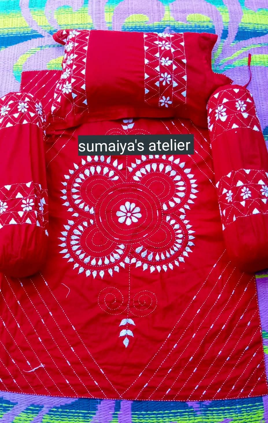 বেবি ন্যাপকিন হ্যান্ড এমব্রয়ডারি